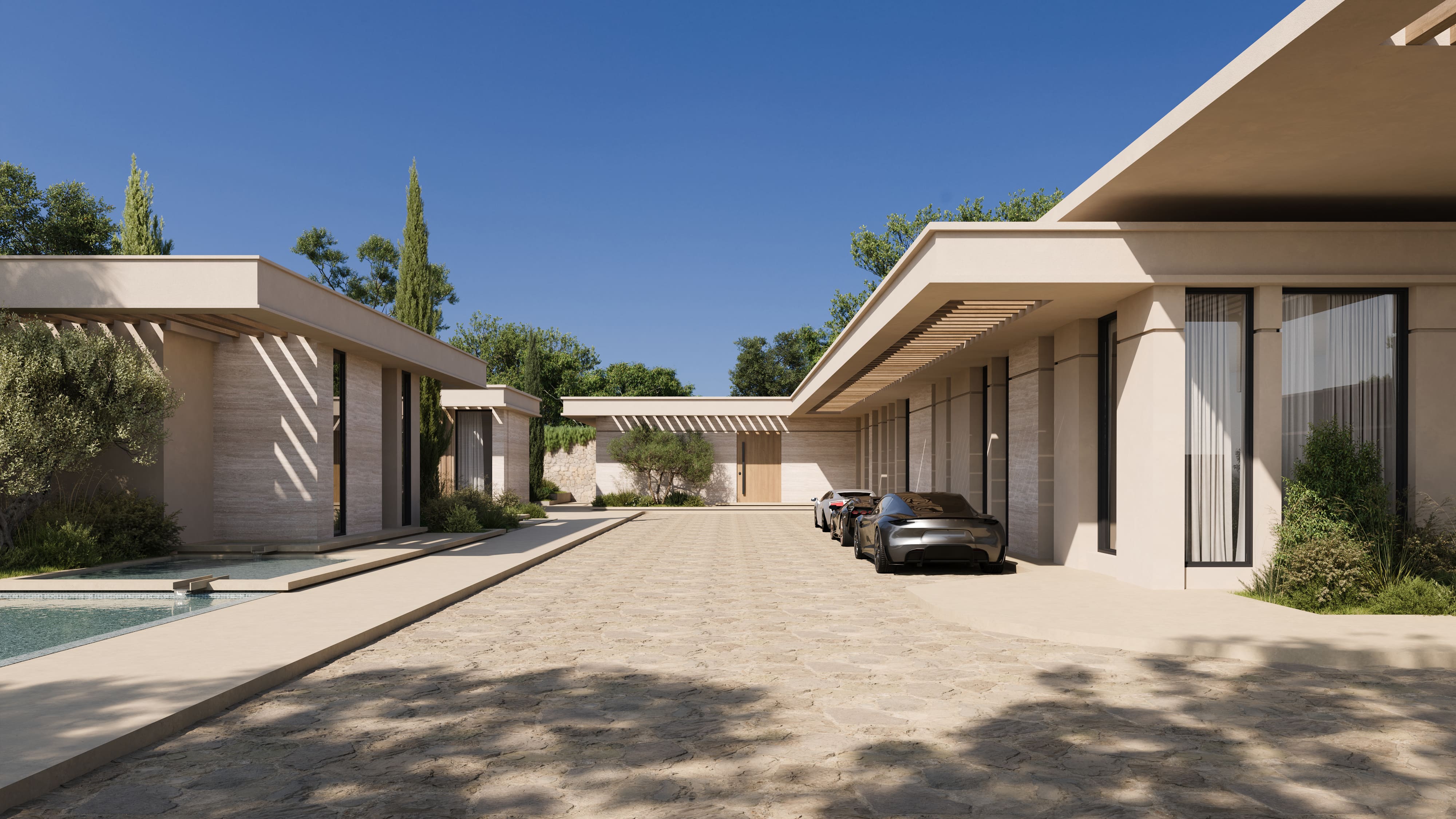 Ibiza extrior renders